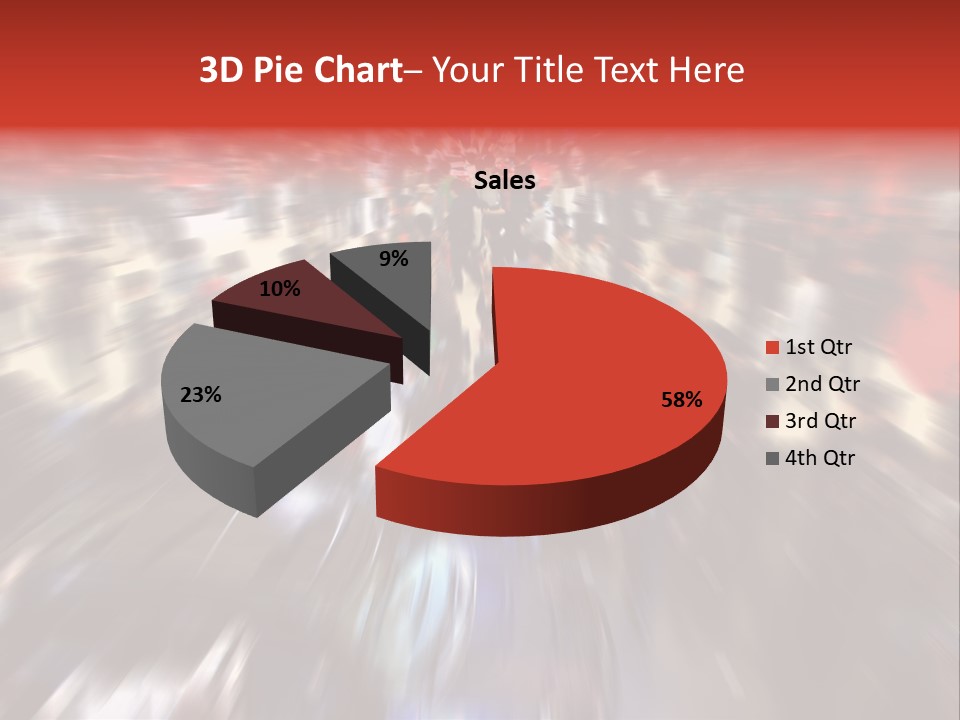 People Room Busy PowerPoint Template