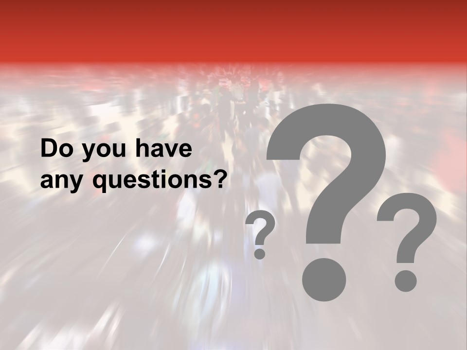 People Room Busy PowerPoint Template