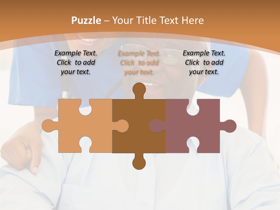 Beautiful Medical Pensioner PowerPoint Template