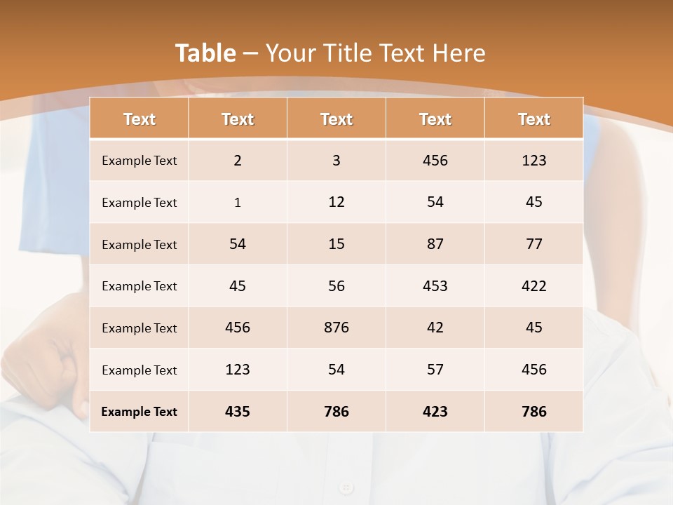 Beautiful Medical Pensioner PowerPoint Template