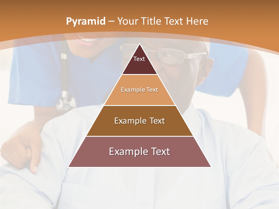 Beautiful Medical Pensioner PowerPoint Template