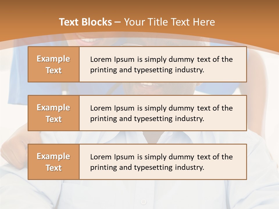 Beautiful Medical Pensioner PowerPoint Template