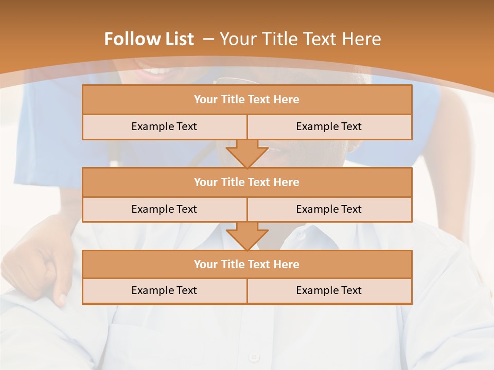 Beautiful Medical Pensioner PowerPoint Template