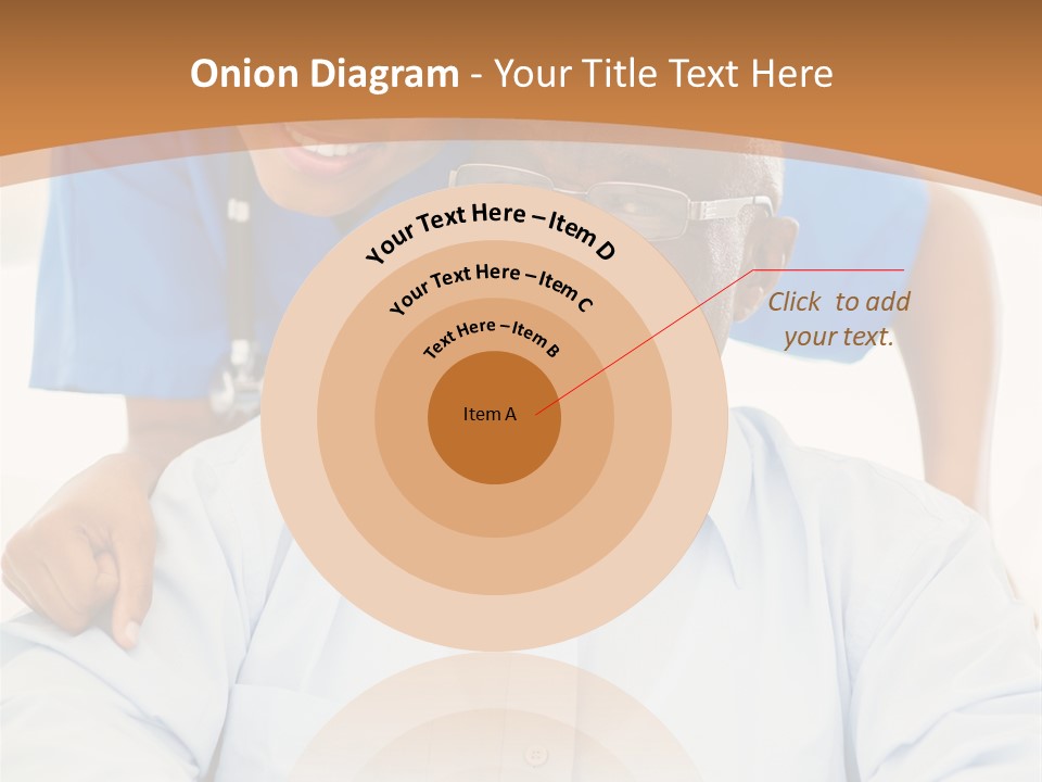 Beautiful Medical Pensioner PowerPoint Template