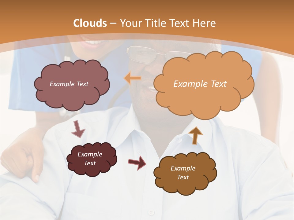 Beautiful Medical Pensioner PowerPoint Template