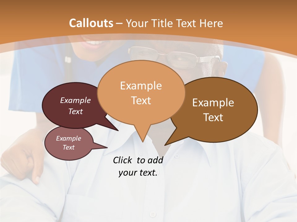 Beautiful Medical Pensioner PowerPoint Template