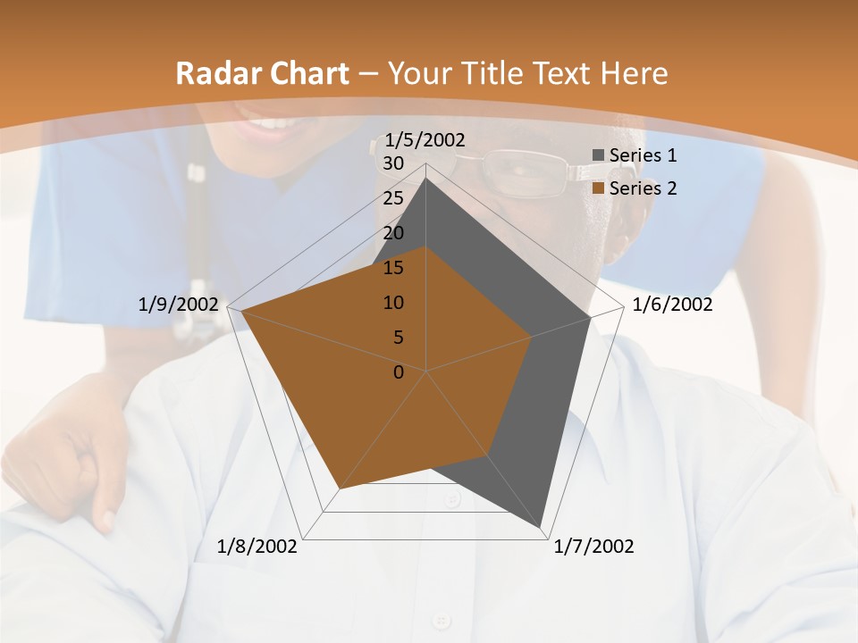 Beautiful Medical Pensioner PowerPoint Template