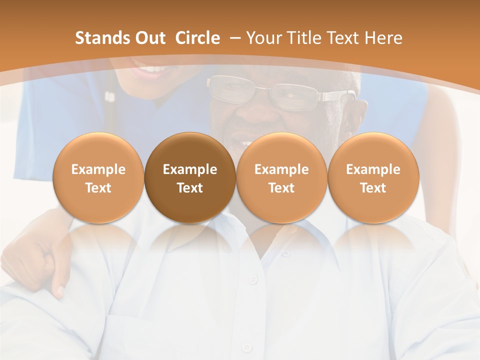 Beautiful Medical Pensioner PowerPoint Template