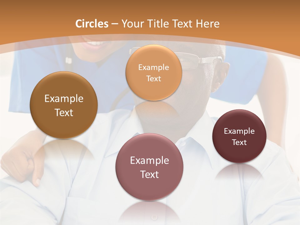 Beautiful Medical Pensioner PowerPoint Template