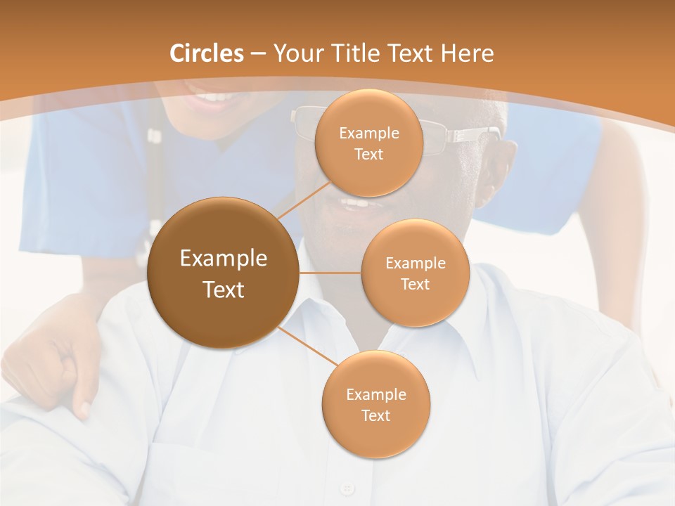 Beautiful Medical Pensioner PowerPoint Template