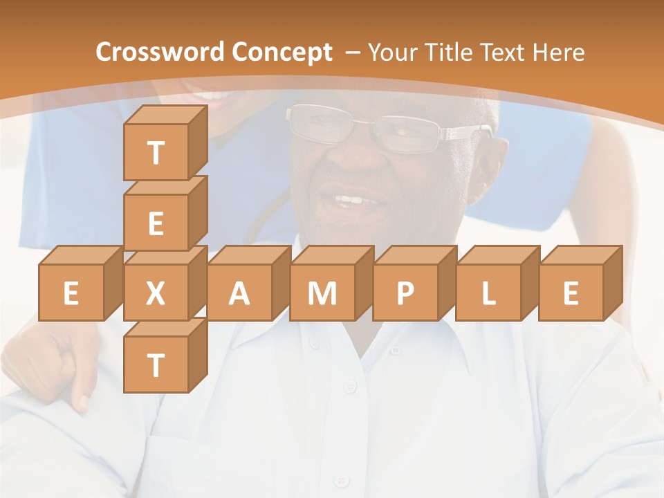 Beautiful Medical Pensioner PowerPoint Template