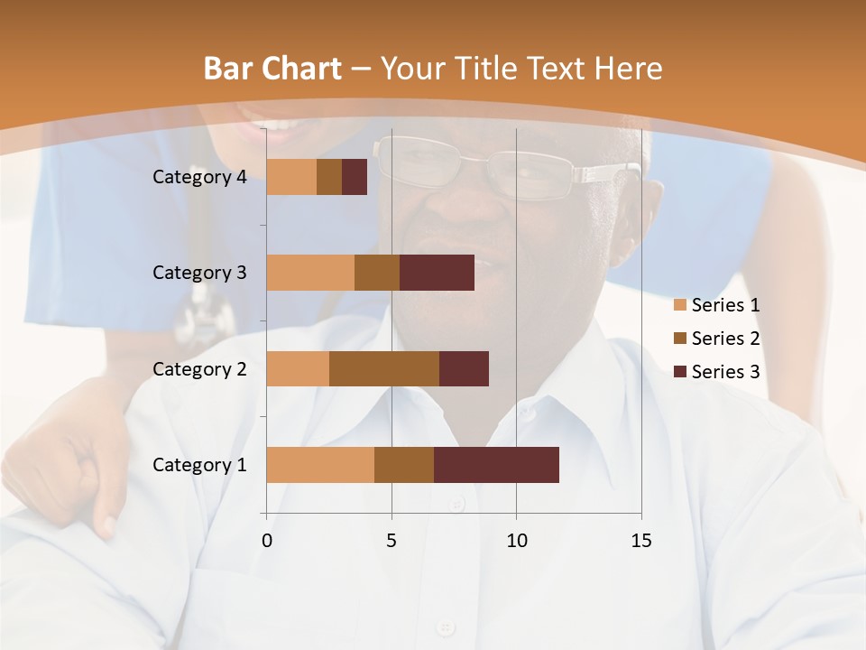 Beautiful Medical Pensioner PowerPoint Template