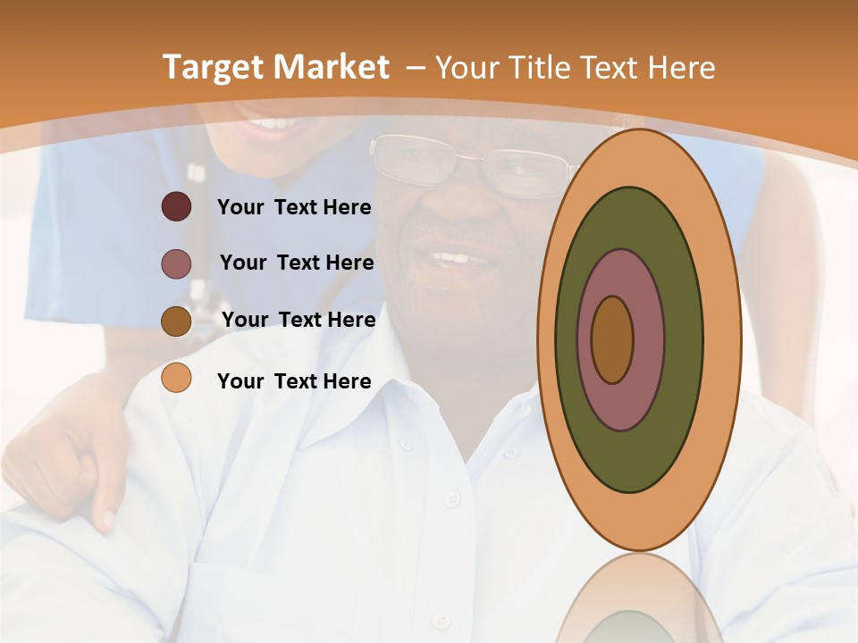 Beautiful Medical Pensioner PowerPoint Template