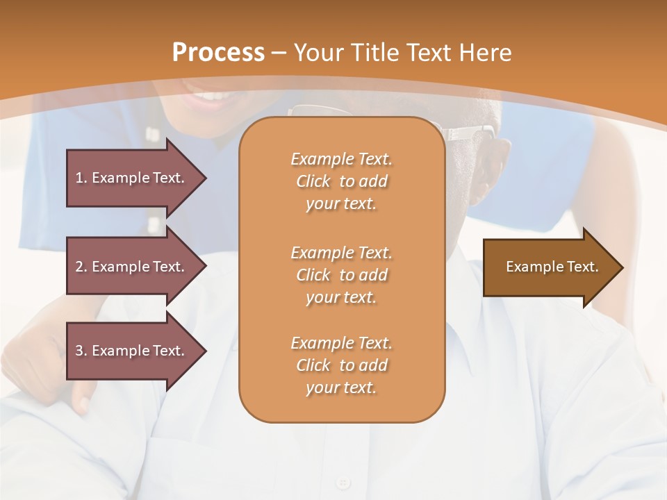Beautiful Medical Pensioner PowerPoint Template