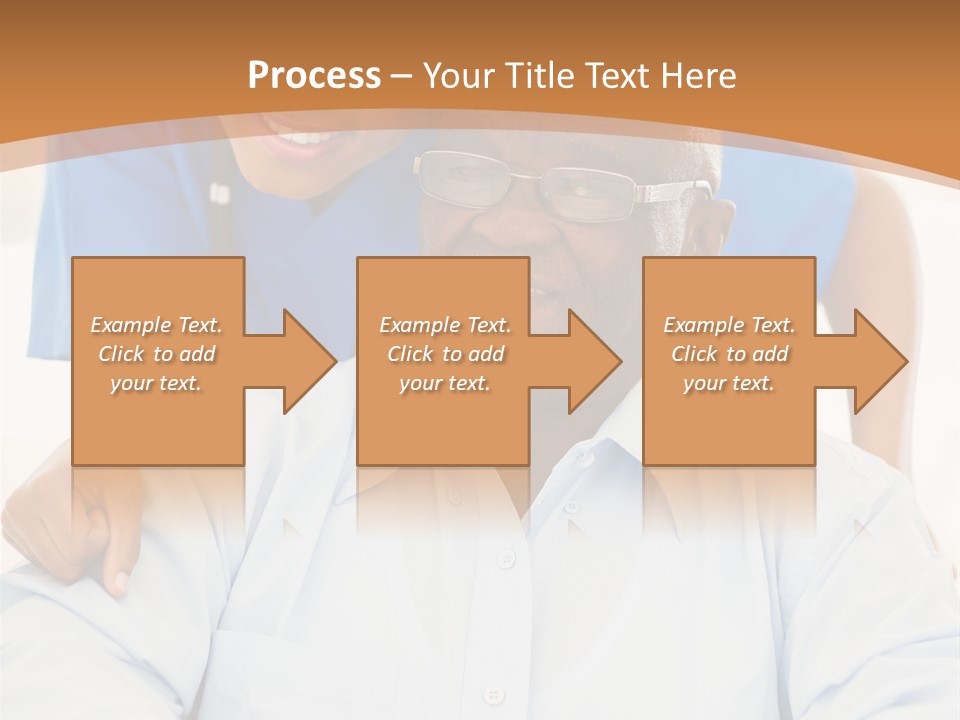 Beautiful Medical Pensioner PowerPoint Template