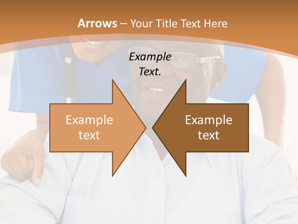 Beautiful Medical Pensioner PowerPoint Template