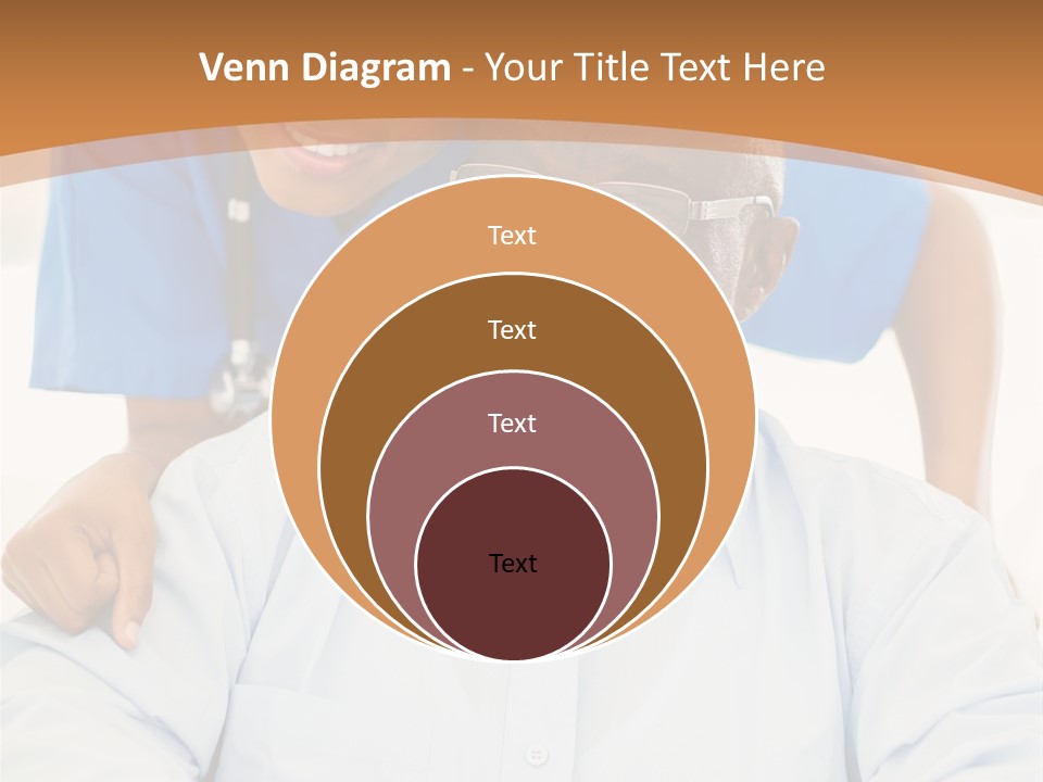 Beautiful Medical Pensioner PowerPoint Template