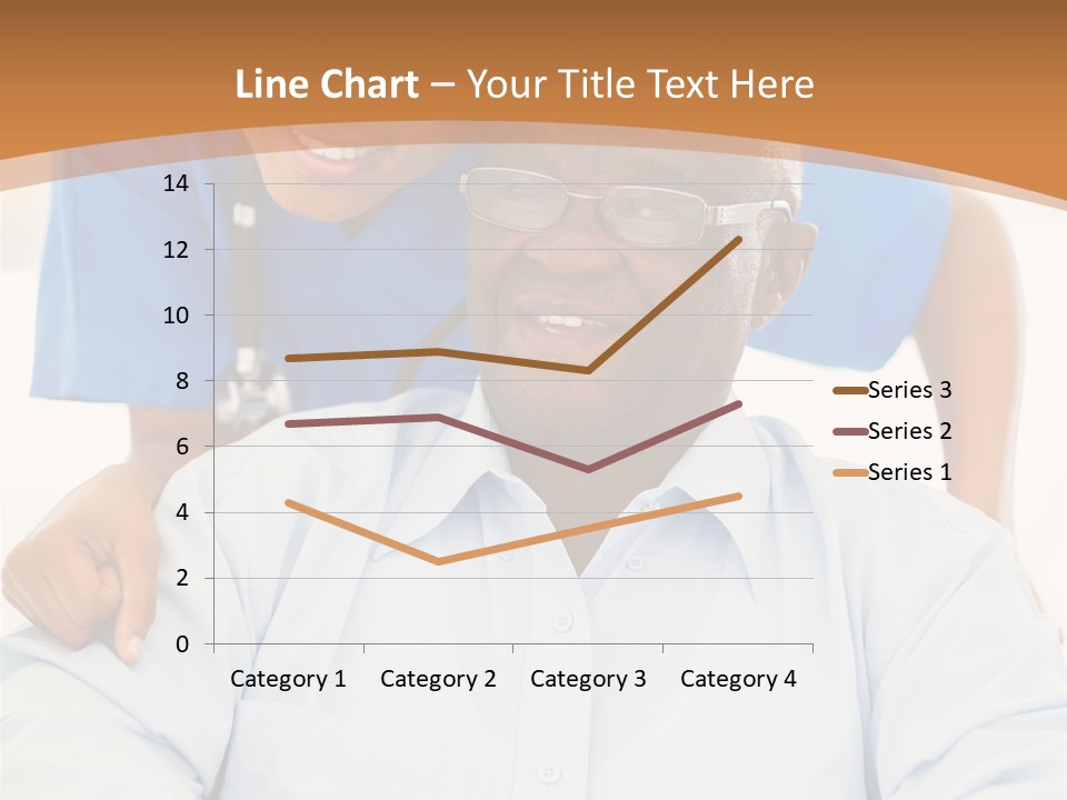 Beautiful Medical Pensioner PowerPoint Template