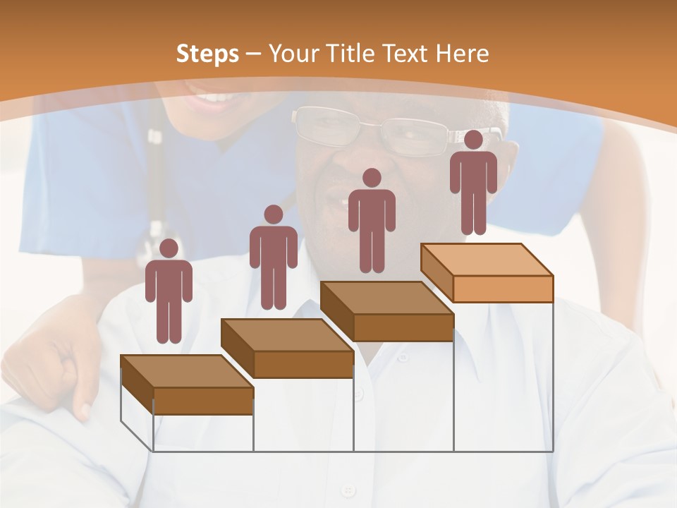 Beautiful Medical Pensioner PowerPoint Template