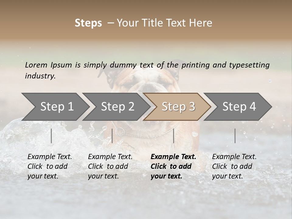 Portrait Funny Fun PowerPoint Template