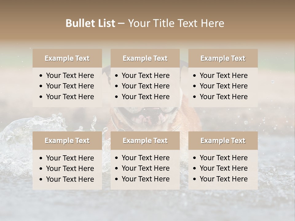 Portrait Funny Fun PowerPoint Template