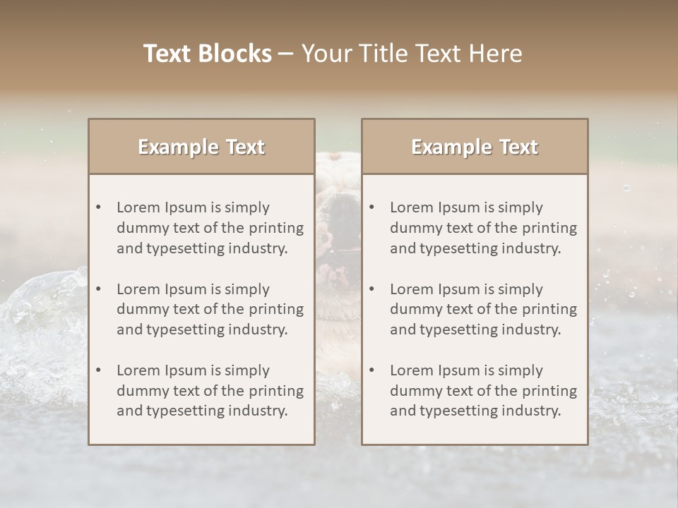 Portrait Funny Fun PowerPoint Template