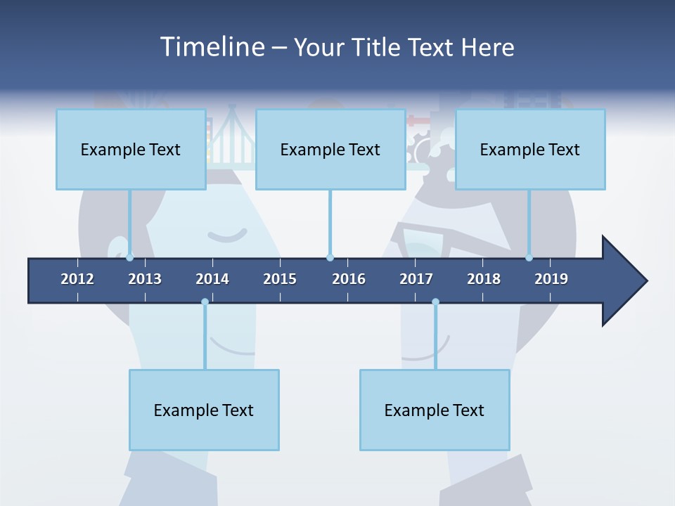 Vector Brain Successful PowerPoint Template