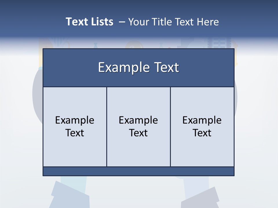 Vector Brain Successful PowerPoint Template