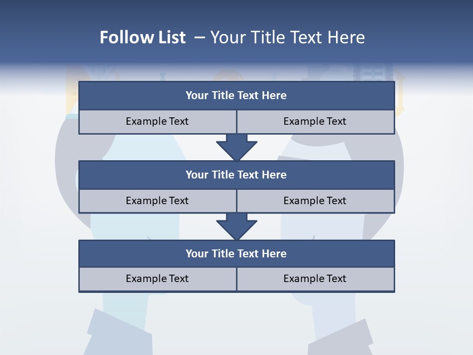 Vector Brain Successful PowerPoint Template