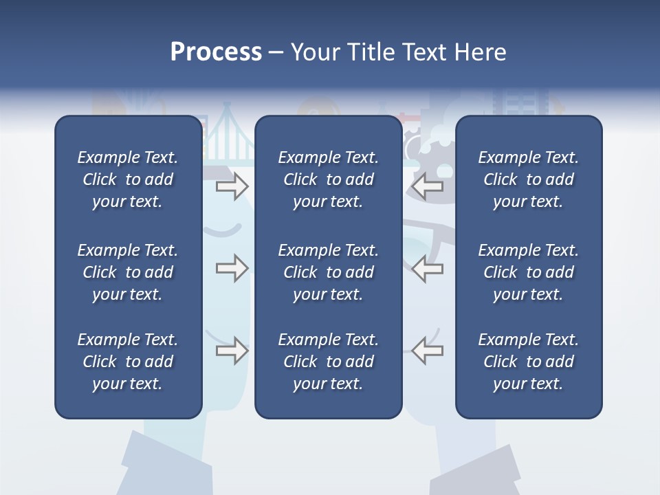 Vector Brain Successful PowerPoint Template