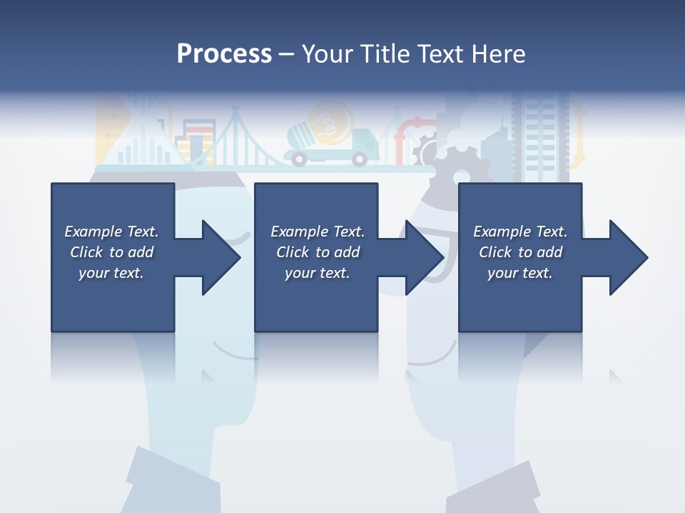 Vector Brain Successful PowerPoint Template