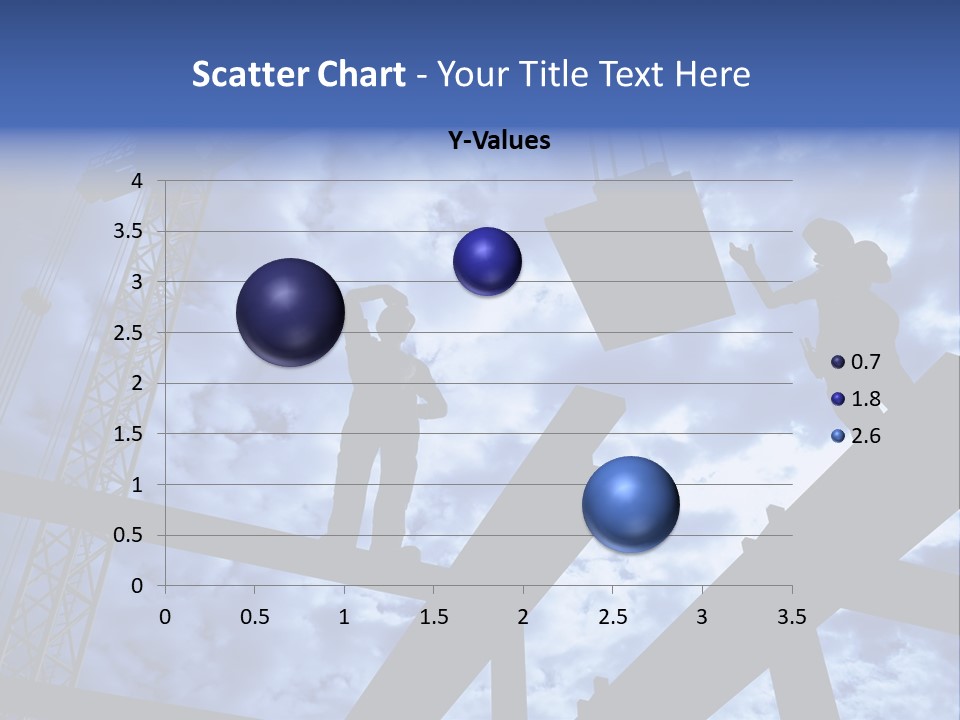 A Couple Of People Standing On Top Of A Construction Site PowerPoint Template