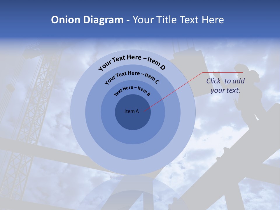 A Couple Of People Standing On Top Of A Construction Site PowerPoint Template