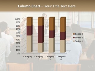 Horizontal Male Classmate PowerPoint Template