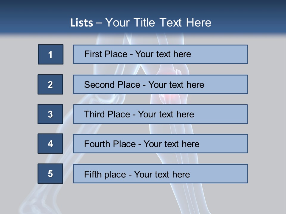 Medical Sports Isolated PowerPoint Template