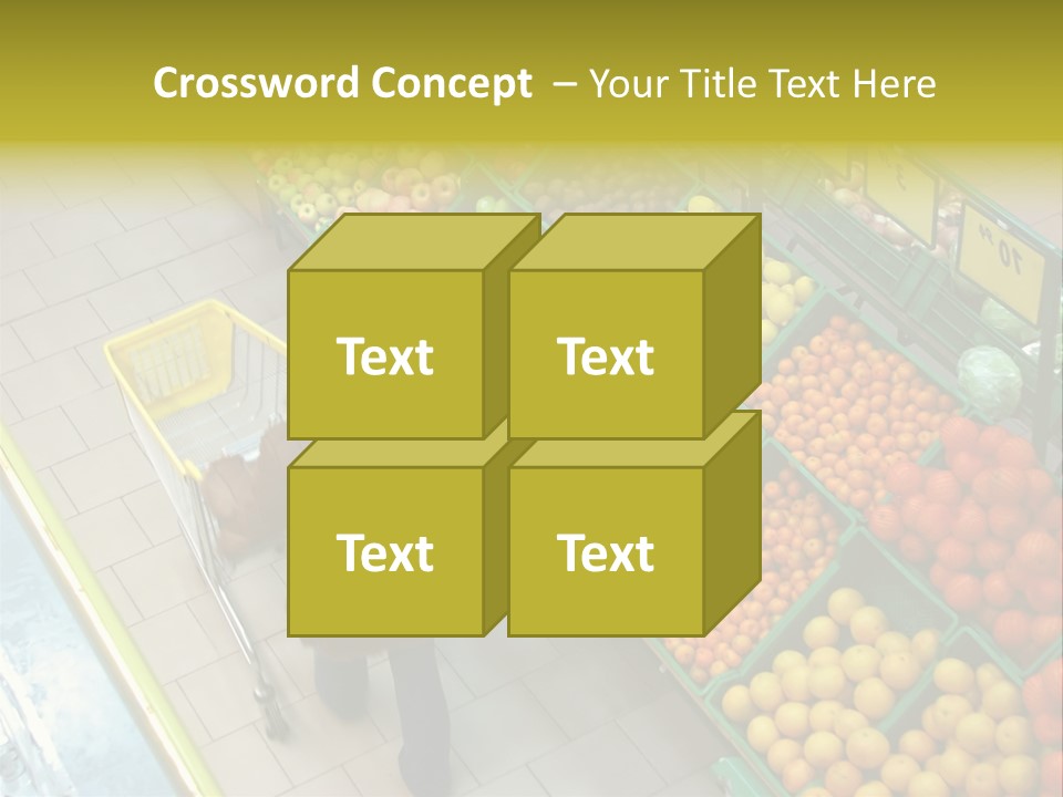 Choosing Healthy Vegetables PowerPoint Template