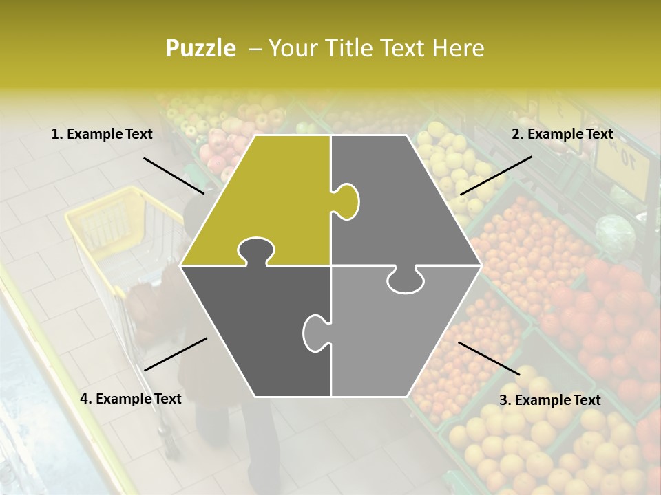 Choosing Healthy Vegetables PowerPoint Template