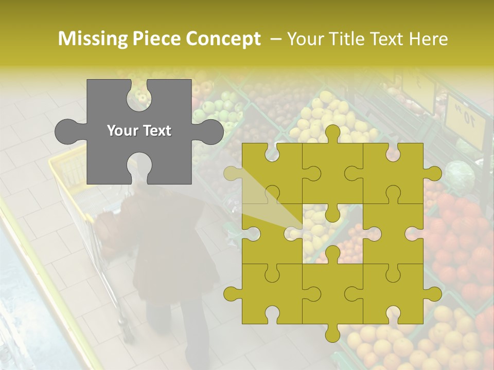 Choosing Healthy Vegetables PowerPoint Template