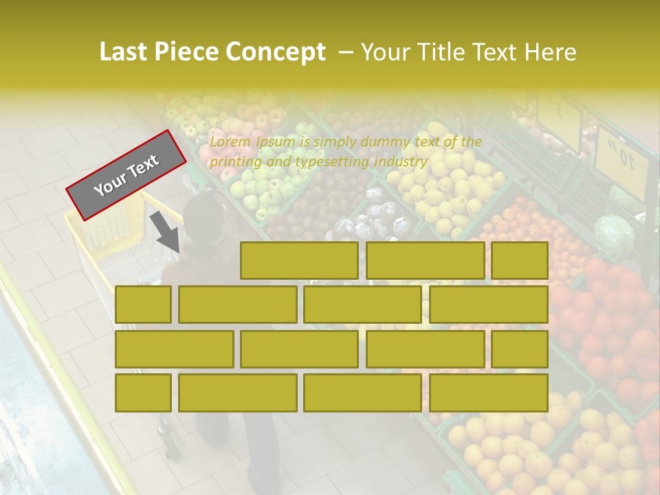 Choosing Healthy Vegetables PowerPoint Template