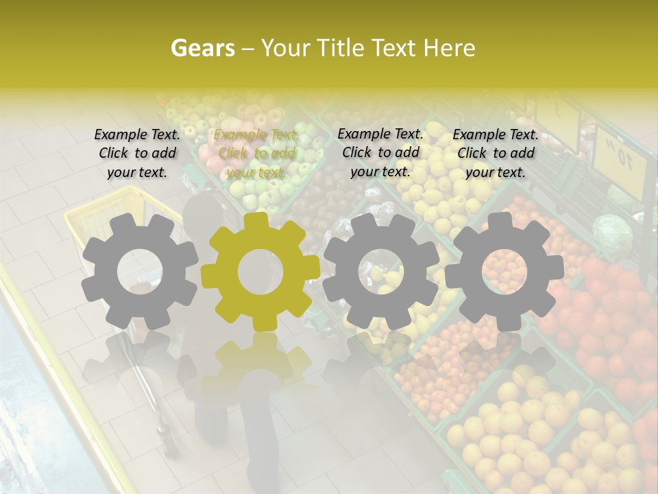 Choosing Healthy Vegetables PowerPoint Template