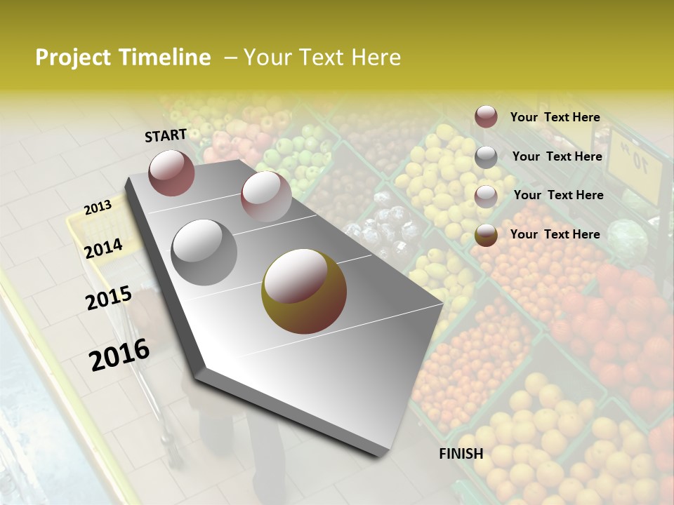 Choosing Healthy Vegetables PowerPoint Template