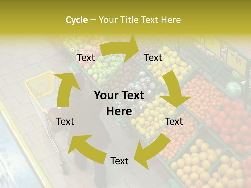 Choosing Healthy Vegetables PowerPoint Template