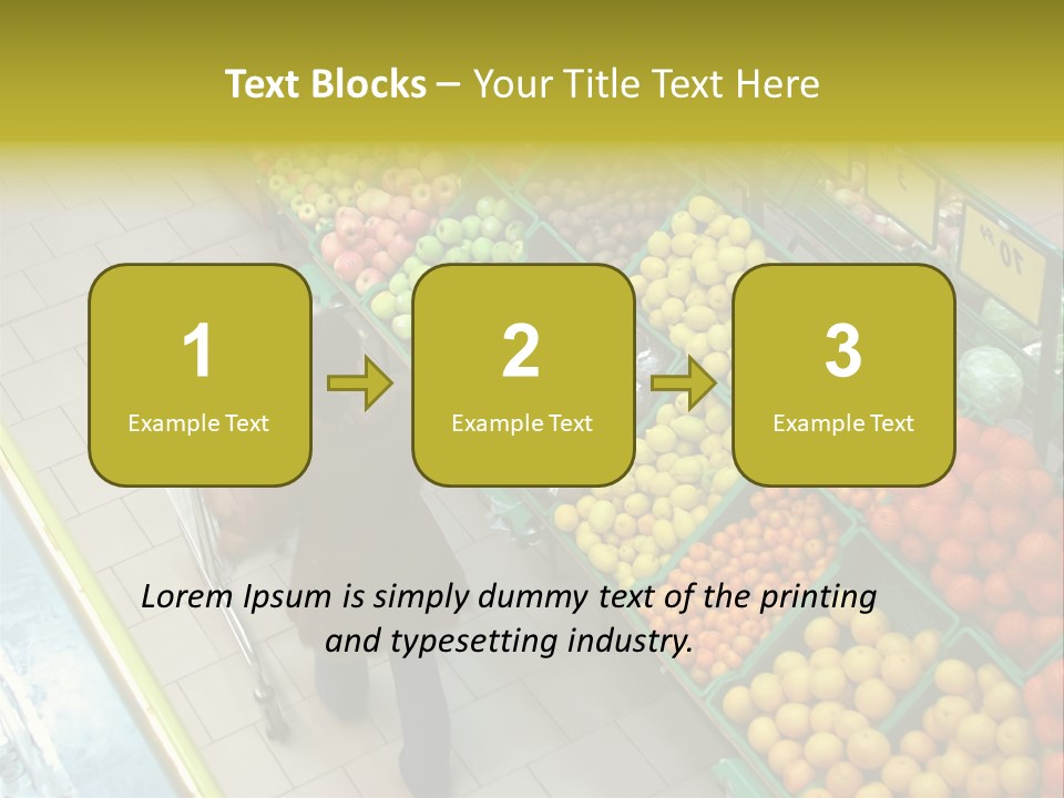 Choosing Healthy Vegetables PowerPoint Template