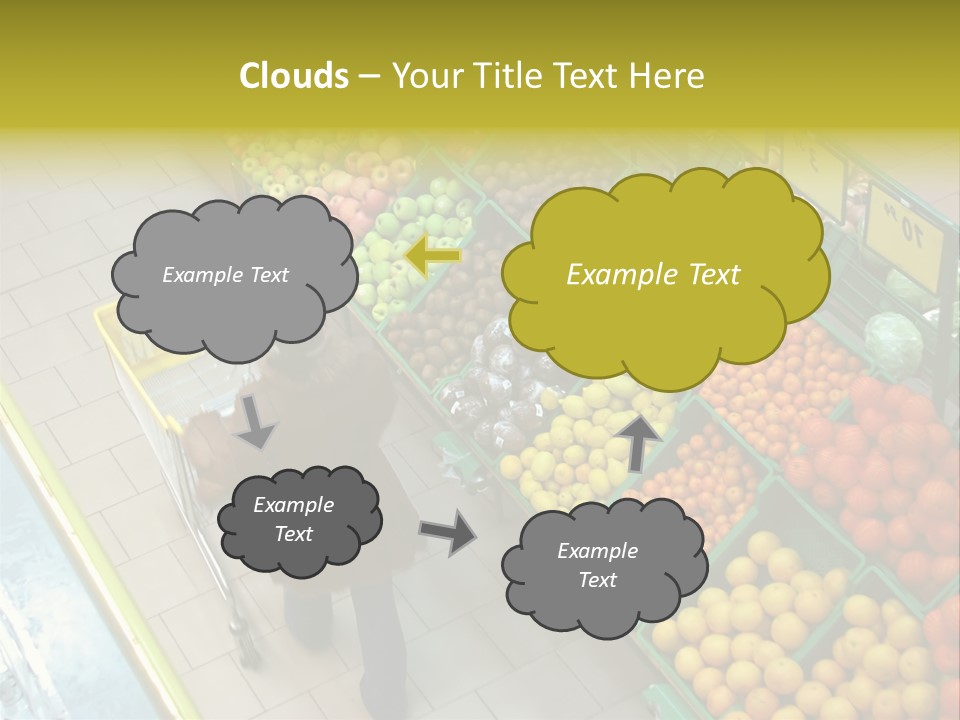 Choosing Healthy Vegetables PowerPoint Template