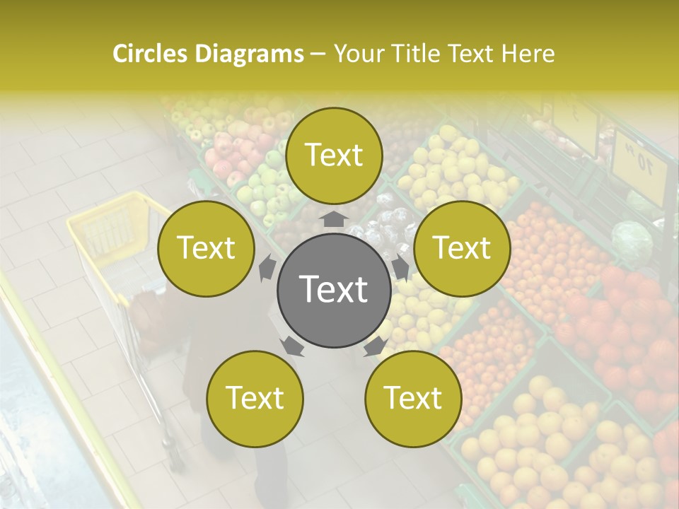 Choosing Healthy Vegetables PowerPoint Template