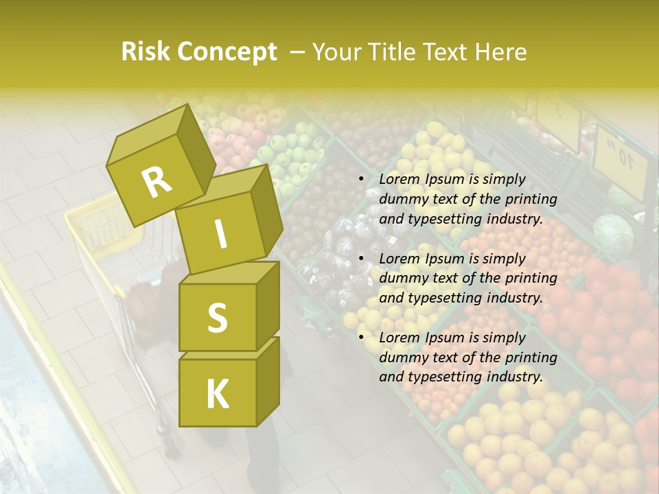 Choosing Healthy Vegetables PowerPoint Template