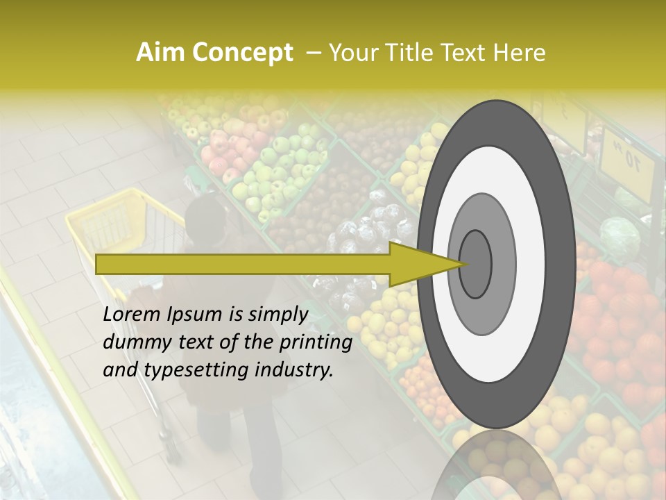 Choosing Healthy Vegetables PowerPoint Template