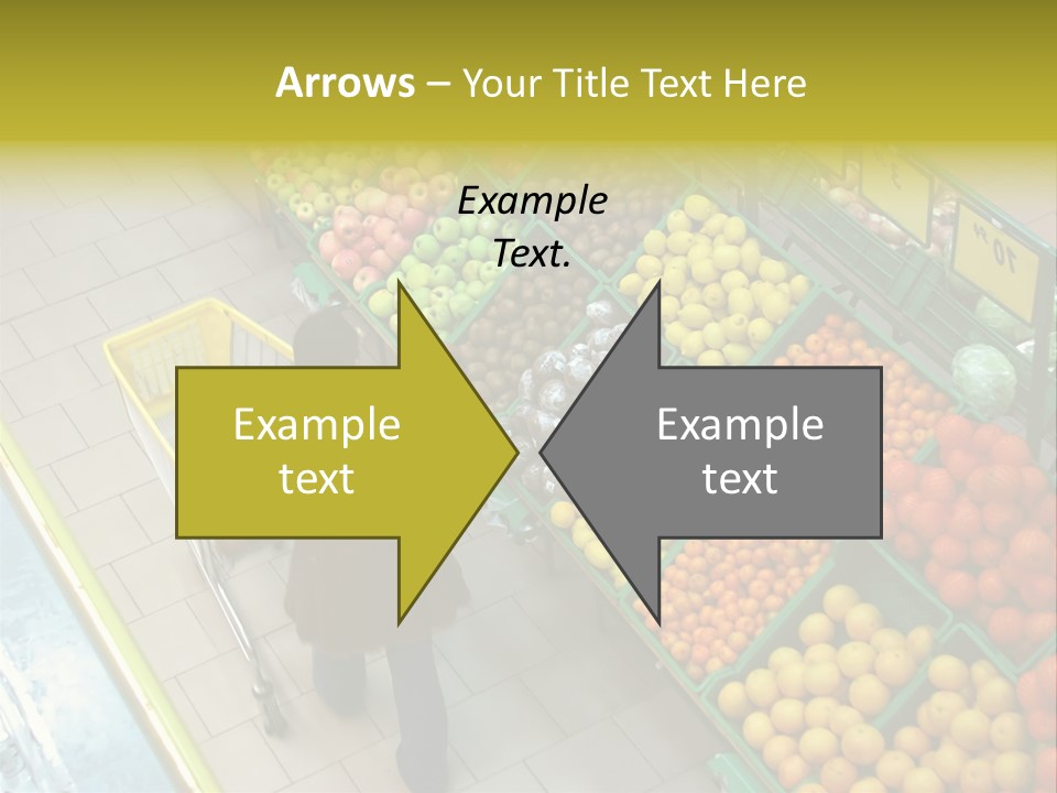 Choosing Healthy Vegetables PowerPoint Template