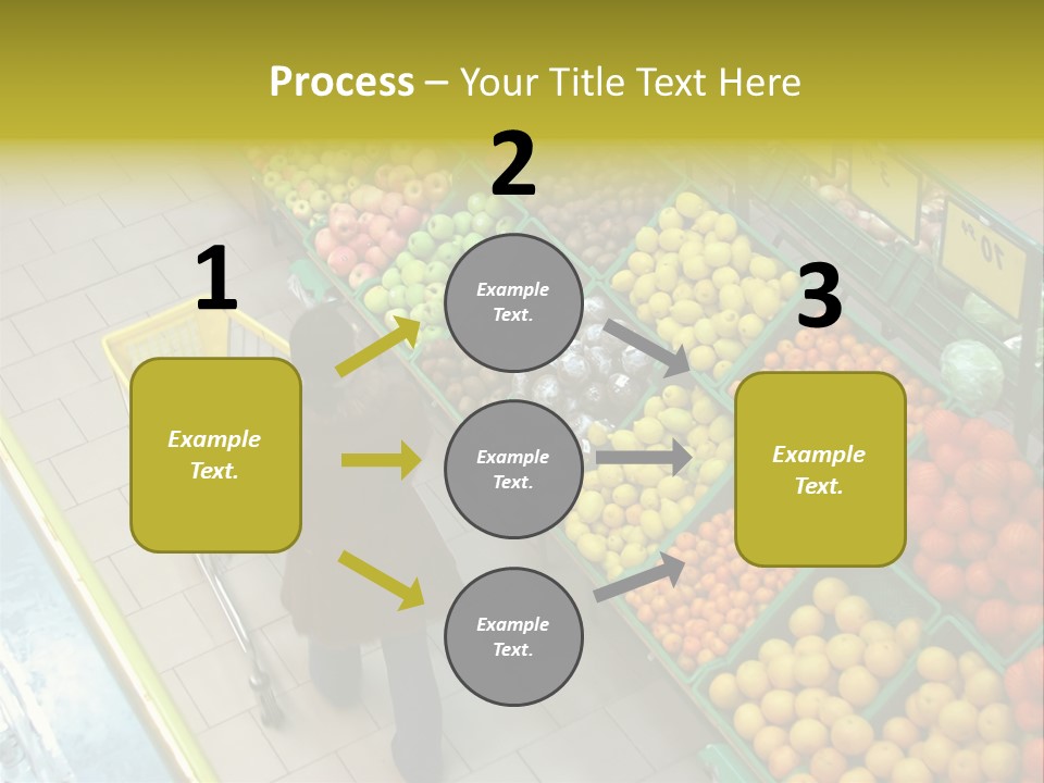 Choosing Healthy Vegetables PowerPoint Template