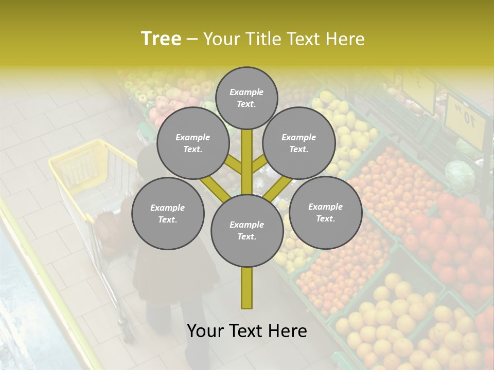 Choosing Healthy Vegetables PowerPoint Template